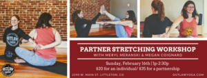 Partner Stretching Workshop Flyer